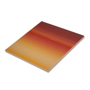 red orange and yellow brushstrokes gradient tile