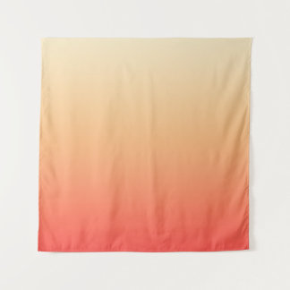 Red orange and yellow gradient tapestry