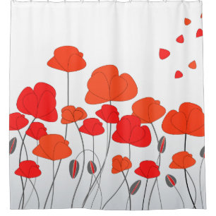 Red Orange Poppies