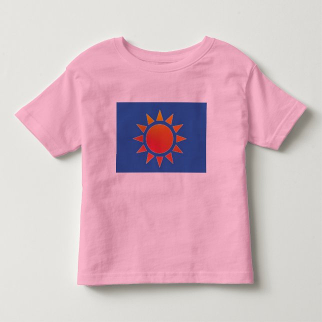 Red Orange Sun Shirt (Front)
