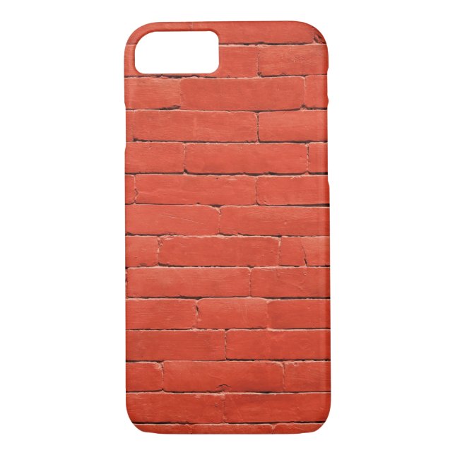 Red Orange Wall Case-Mate iPhone Case (Back)