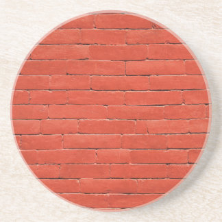 Red Orange Wall Coaster