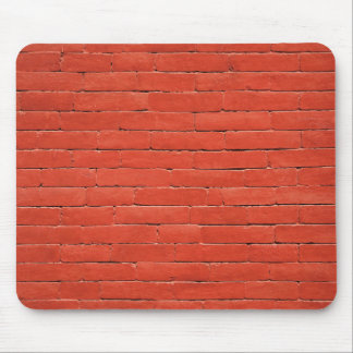 Red Orange Wall Mouse Pad