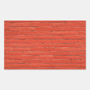 Red Orange Wall Sticker
