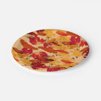 Red Orange Yellow Brown Autumn Leaves