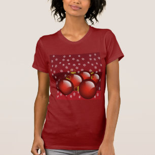 Red Ornaments T-Shirt