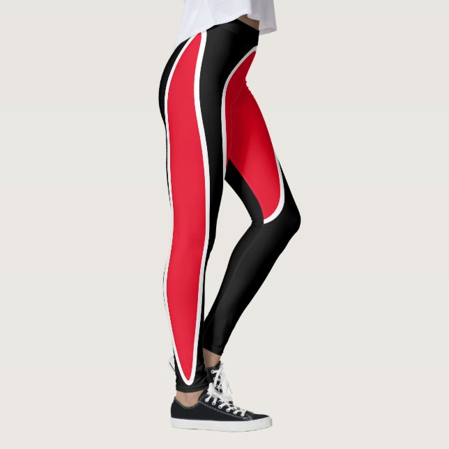 Red Oval Leggings (Right)