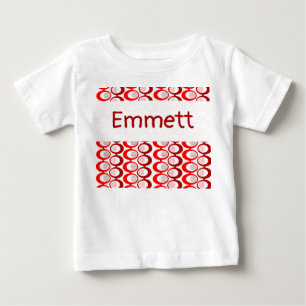 Red Oval Strings  Baby T-Shirt