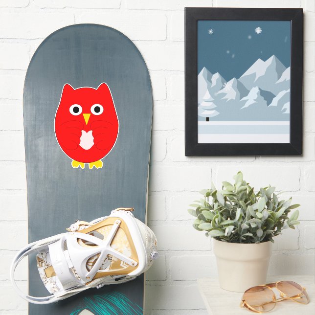 Red Owl Design (Snowboard)