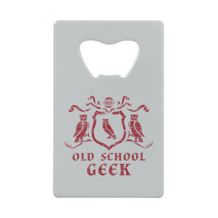 Red Owl Geek Bottle Opener Credit Card Bottle Opener