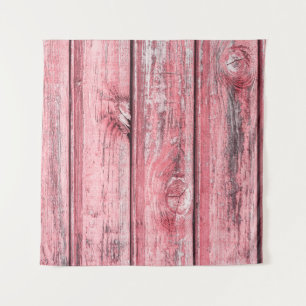 Red paint wooden desks texture. aged, home decor,  tapestry