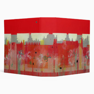 Red Painting Binder