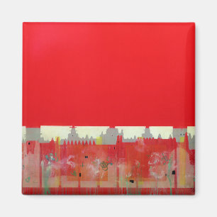 Red Painting Magnet