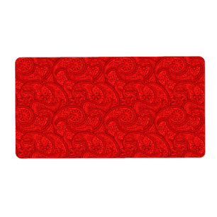 Red Paisley
