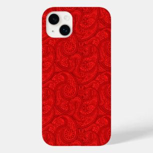 Red Paisley Case-Mate iPhone 14 Plus Case