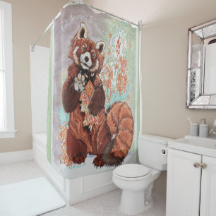 Red Panada Crystalline Vibes Art  