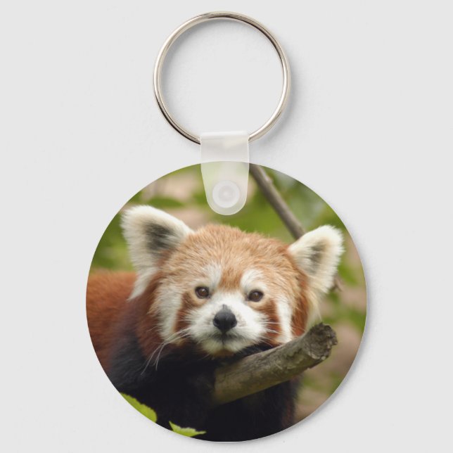 red-panda-004 keychain (Front)