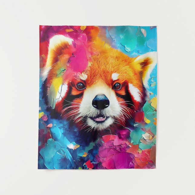 Red Panda  Animal Discovery Adventure Nature  Tapestry (Front)
