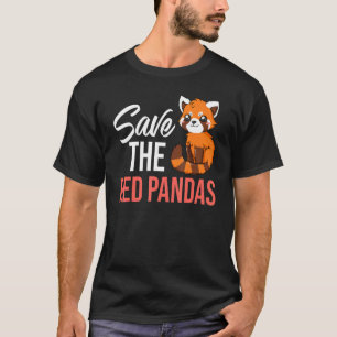 Red Panda Animal Habitat Tail 1 T-Shirt