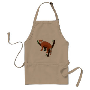 Red Panda Apron