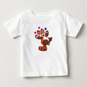 Red panda at Juggle Circus.PNG Baby T-Shirt