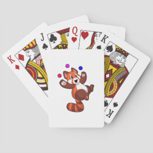 Red panda at Juggle Circus.PNG Playing Cards