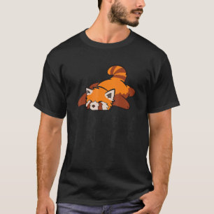 Red Panda Bamboo Zoo I Do What I Want Red Panda T-Shirt