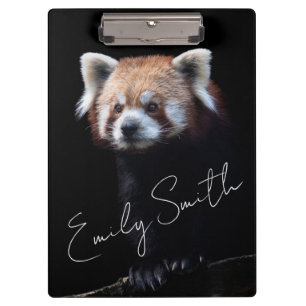Red Panda Bear Clipboard