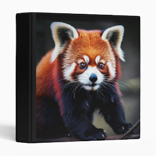 Red Panda  Binder