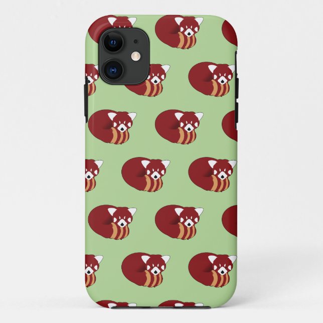 Red Panda Case-Mate iPhone Case (Back)