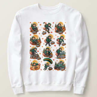 Red Panda Chill Mode Adventure Sweatshirt