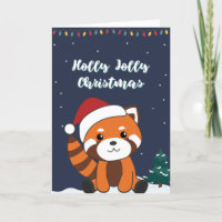 Red Panda Christmas Snow Winter Animals Pandas Hol