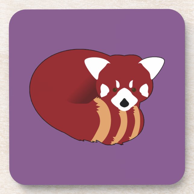 Red Panda Coaster (Front)