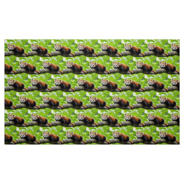 Red Panda Fabric (Fat Quarter)