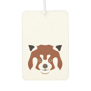 Red Panda Face Air Freshener