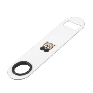 Red panda face bar key