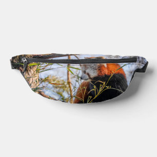 Red panda fanny pack