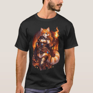 Red Panda Fire Mage T-Shirt