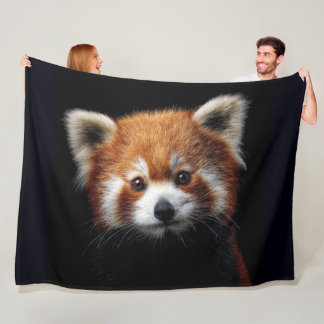 Red Panda Fleece Blanket