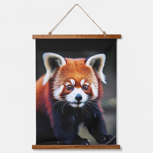 Red Panda  Hanging Tapestry (Front)
