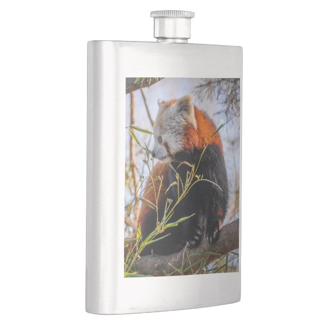 Red panda hip flask (Right)