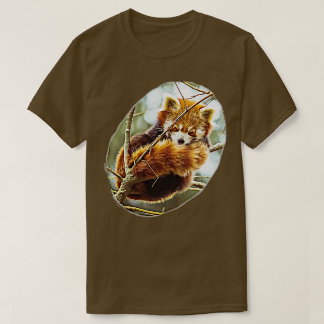 Red Panda I T-Shirt (Design Front)