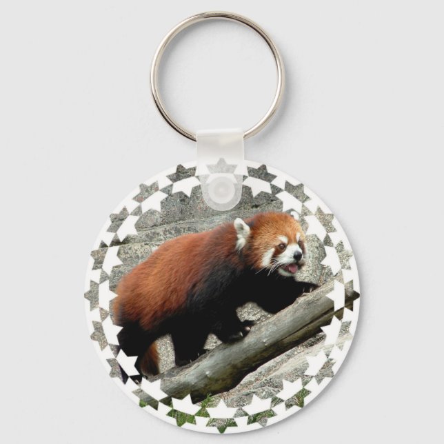Red Panda Keychain (Front)