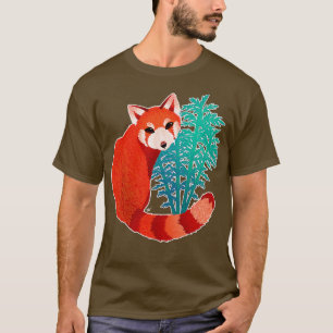 Red Panda Light BG T-Shirt