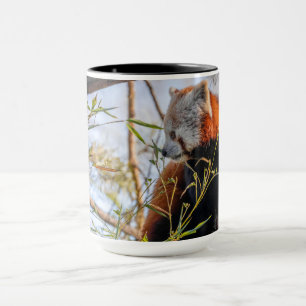 Red panda mug