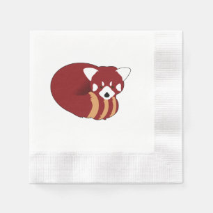 Red Panda Napkin