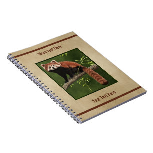 Red Panda Notebook