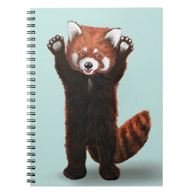 Red Panda Notebook (Front)