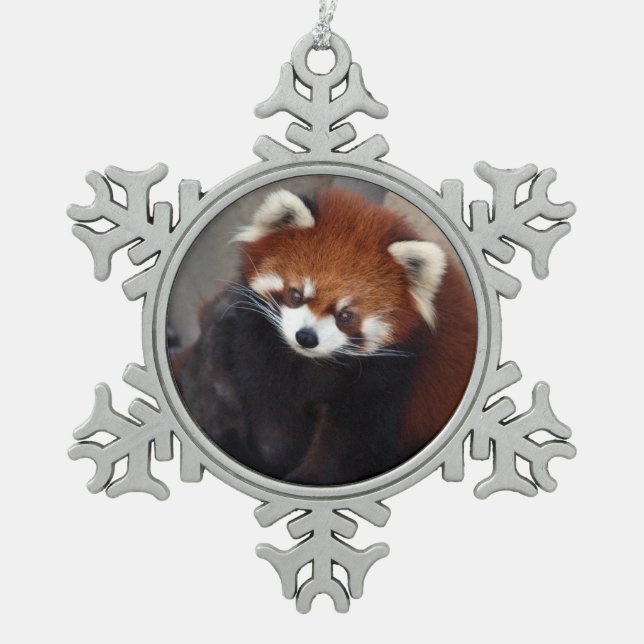 Red Panda Ornament (Front)