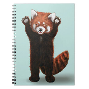 Red Panda Planner Notebook